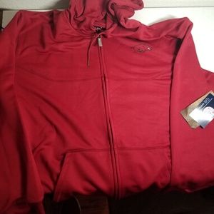 3FOUR FULL ZIP HOODIE RAZORBACKS 5XL